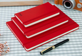 专业笔记本工厂直销 带笔插和磁扣的平装变色pu商务记事本定制